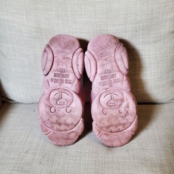 Moschino Toy Pink Teddy Bear Sneakers Size 37 main image 10